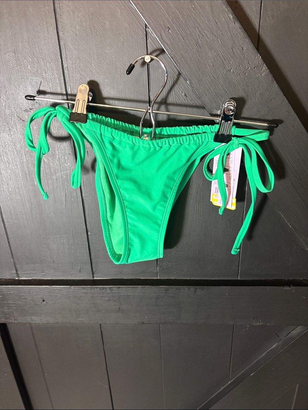 wild fable Neon Green Side-Tie Bikini Bottoms